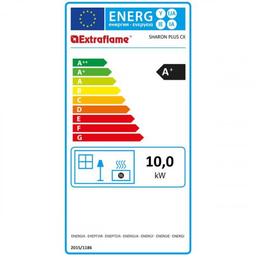 Poêle à granulés Sharon Plus CX pierre - électronique 10 kW - Nordica extraflame