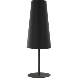 Lampe à poser UMBRELLA NOIR - 1xE27, 15W LED - Ø 16 cm x H. 50 cm de marque TK Lighting, référence: B6929400