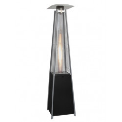 Parasol chauffant à gaz GAZ PGP113BI - jusqu'à 107 m² - noir de marque QLIMA, référence: J6935500