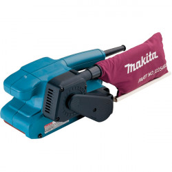 Ponceuse à bande filaire 650 W - 76 x 457 mm - cord alim 2,5 m - 2,7 kg de marque MAKITA, référence: B6936600
