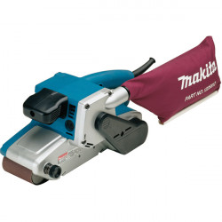 Ponceuse à bande filaire 1010 W - 76 x 610 mm - cord alim 4 m - 4,5 kg de marque MAKITA, référence: B6936700