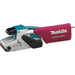 Ponceuse à bande filaire 1010 W - 100 x 610 mm - cord alim 4 m - 4,8 kg de marque MAKITA, référence: B6937400
