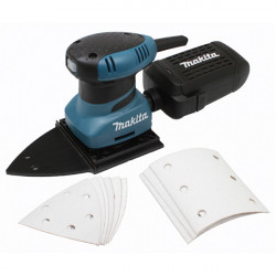 Ponceuse vibrante filaire 200 W - cord alim 2 m - 1,2 kg de marque MAKITA, référence: B6939700