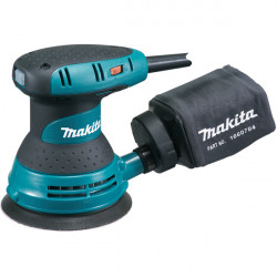 Ponceuse excentrique filaire 300 W - Ø 125 mm - cord alim 2 m - 1,3 kg de marque MAKITA, référence: B6939800