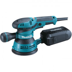 Ponceuse excentrique filaire 300 W - Ø 125 mm - cord alim 2 m - 1,4 kg de marque MAKITA, référence: B6939900