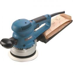 Ponceuse excentrique filaire 310 W - Ø 150 mm - cord alim 2 m - 2,4 kg de marque MAKITA, référence: B6940000