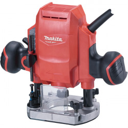 Défonceuse filaire rouge - 900 W - Ø 8 mm - cord alim 2 m - 2,7 kg de marque MAKITA, référence: B6953900
