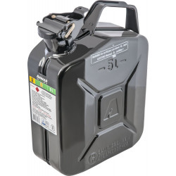 Bidon à carburant métallique, 5 l, noir - Arnold