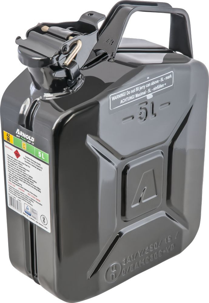 Jerrycan Metallique Noir 5L