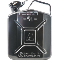 Bidon à carburant métallique, 5 l, noir - Arnold