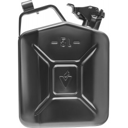 Bidon à carburant métallique, 5 l, noir - Arnold