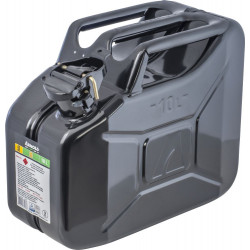 Bidon à carburant métallique, 10 l, noir de marque Arnold, référence: B7005800