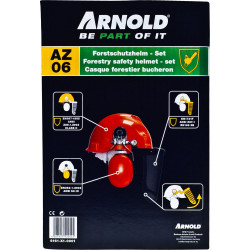 Casque de protection forestière Eco - Arnold