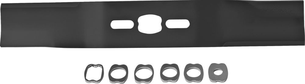 Lame universelle pour tondeuse ARNOLD 1011 U2 0380 38 cm non coudée adaptateurs 1016217182197 mm & MTD - vue 2