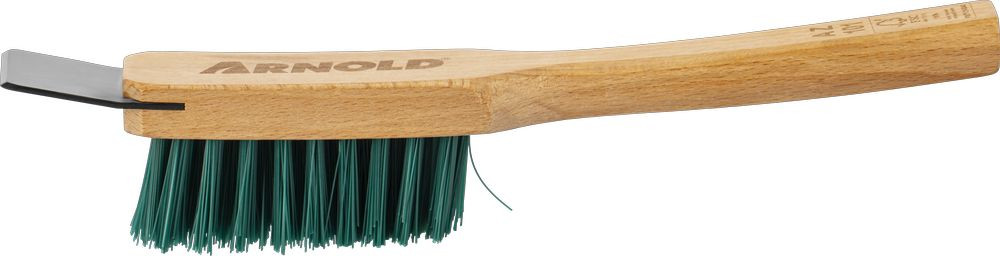 Arnold Brosse de nettoyage avec racloir pratique pour matériel de jardinage - vue 2