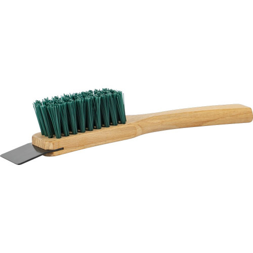 Brosse de nettoyage avec racloir pratique pour matériel de jardinage - Arnold