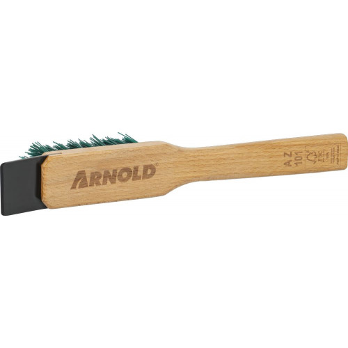 Brosse de nettoyage avec racloir pratique pour matériel de jardinage - Arnold
