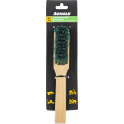 Brosse de nettoyage avec racloir pratique pour matériel de jardinage - Arnold