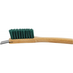 Brosse de nettoyage avec racloir pratique pour matériel de jardinage - Arnold