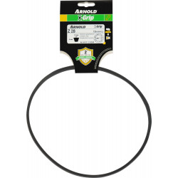 Courroie trapézoïdale X-Grip V de type Z 28 de marque Arnold, référence: J6995300