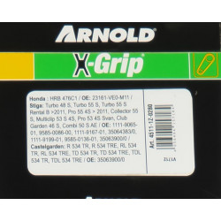Courroie trapézoïdale X-Grip V de type Z 28 - Arnold