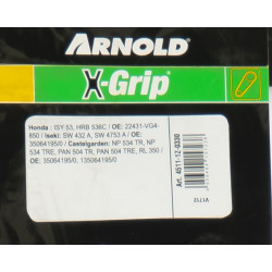 Courroie trapézoïdale X-Grip V de type Z 33 - Arnold