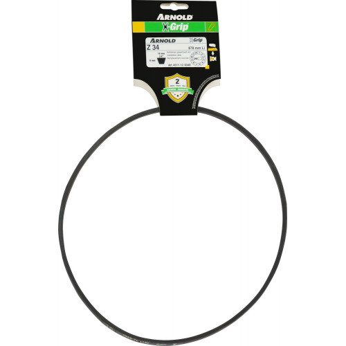 Courroie trapézoïdale X-Grip V de type Z 34 - Arnold