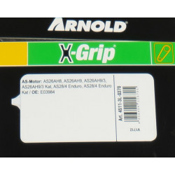 Courroie trapézoïdale X-Grip V de type 3L370 - Arnold