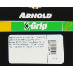 Courroie trapézoïdale X-Grip V de type 4L500 - Arnold