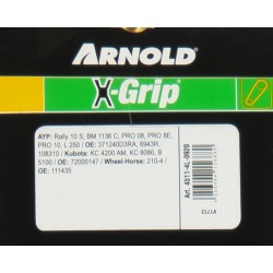 Courroie trapézoïdale X-Grip V de type 4L920 - Arnold