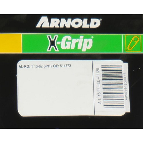 Courroie trapézoïdale X-Grip V de type 4L1120 - Arnold