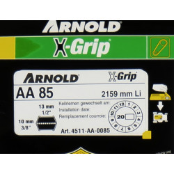 Courroie hexagonale X-Grip de type AA 85 - Arnold