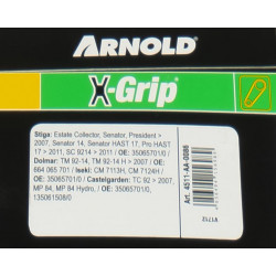 Courroie hexagonale X-Grip de type AA 86 - Arnold