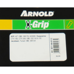 Courroie hexagonale X-Grip de type AA 112 - Arnold