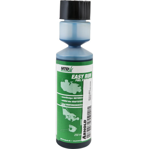 Stabilisateur de carburant EASY RUN pour moteurs à essence à 2/4 tps et Diesel - 250 ml - Arnold