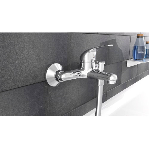 Mitigeur baignoire / douche monocommande salle de bain chrome