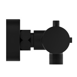 Mitigeur thermostatique LONDON noir mat - pour douche - Schütte