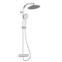 Système de douche MADURA FRESH avec mitigeur thermostatique - chromé de marque Schütte, référence: B7015100