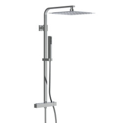 Système de douche SUMBA avec mitigeur thermostatique - chromé de marque Schütte, référence: B7015300