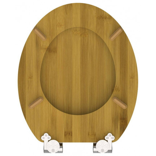 Abattant WC NATURAL BAMBOO en bambou massif - Schütte