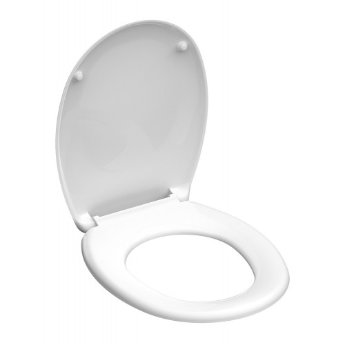 Abattant WC WHITE en Duroplast - blanc - Schütte