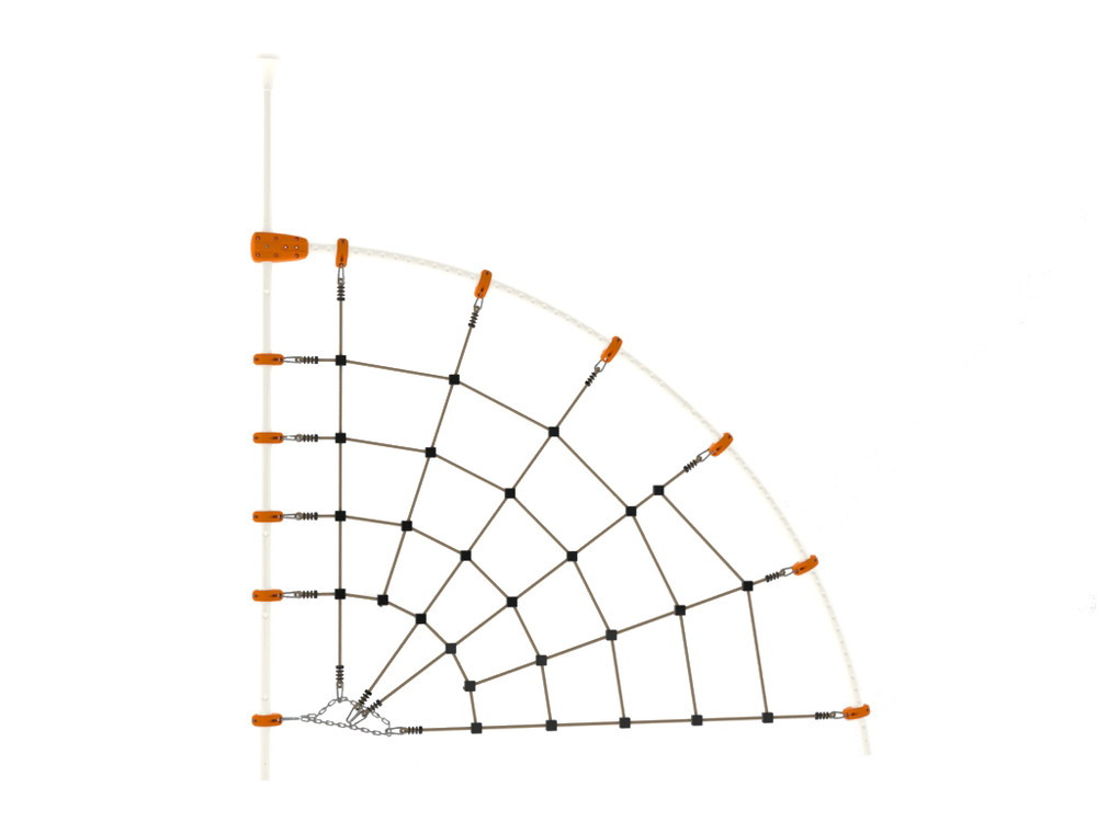 Toile d'araignéee pour structure de jeux EVO