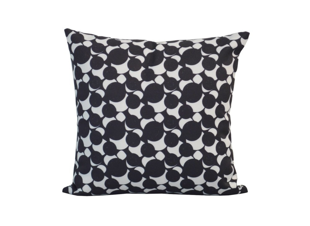 PROLOISIRS Coussin déhoussable exterieur décor Motif Graphique rond 45 x 45 cm - vue 2
