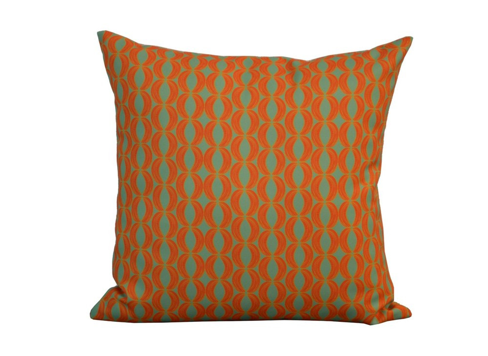 PROLOISIRS Coussin déhoussable exterieur décor Motif Graphique rond 45 x 45 cm - vue 2