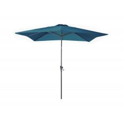 Parasol droit Manivelle tilt - grey/bleu 2.5 x 2.5 m de marque PROLOISIRS, référence: J7046200