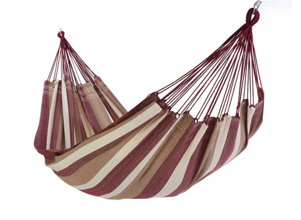 PROLOISIRS Toile hamac simple 100% coton grape 200x140 cm - vue 2