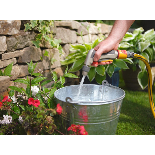 Pistolet jet droit Plus en métal pour les tâches générales de nettoyage et de jardinage - HOZELOCK