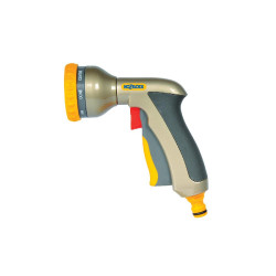 Pistolet multijets Plus en métal pour toutes sortes de tâches de nettoyage et d’arrosage de marque HOZELOCK, référence: J7118000