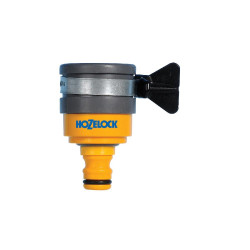 Raccord pour robinet à bec rond diamètre 14 à 18mm - blister de marque HOZELOCK, référence: J7121800