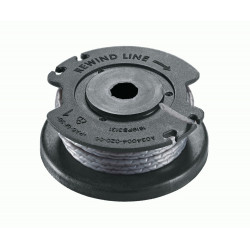 Bobine de fil de coupe de 4 m (1,6 mm) pour coupe-bordure sans fil Easy Grass Cut Li de marque BOSCH, référence: J7153300